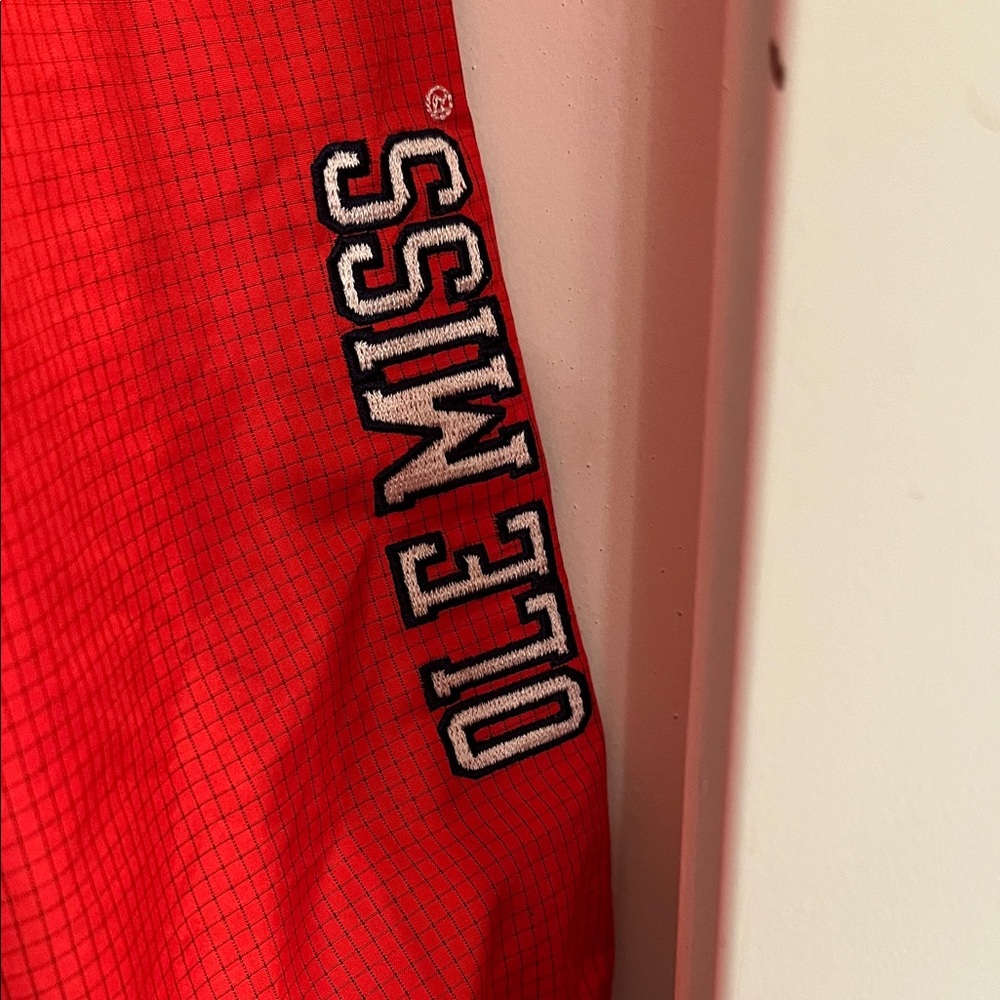 Nike Red Grid Pattern Jacket - image 3